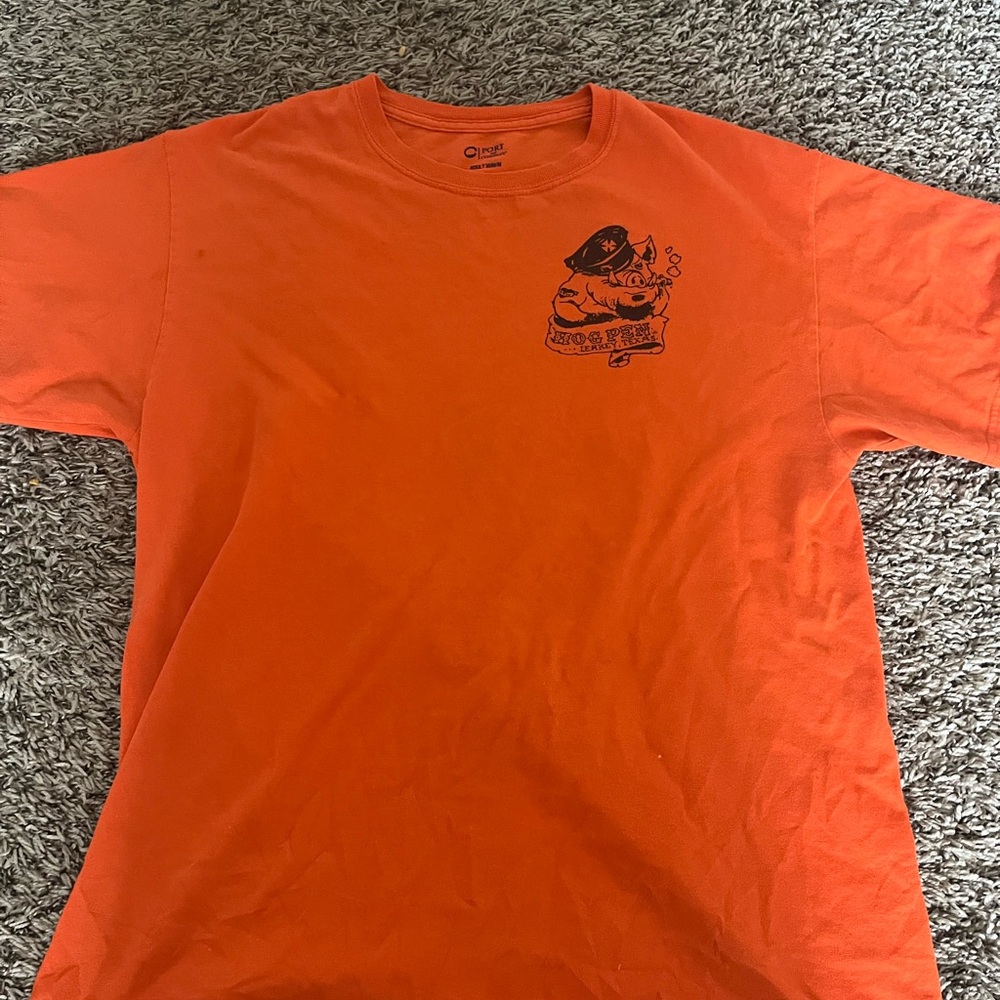 Orange Graphic Men's T-Shirt